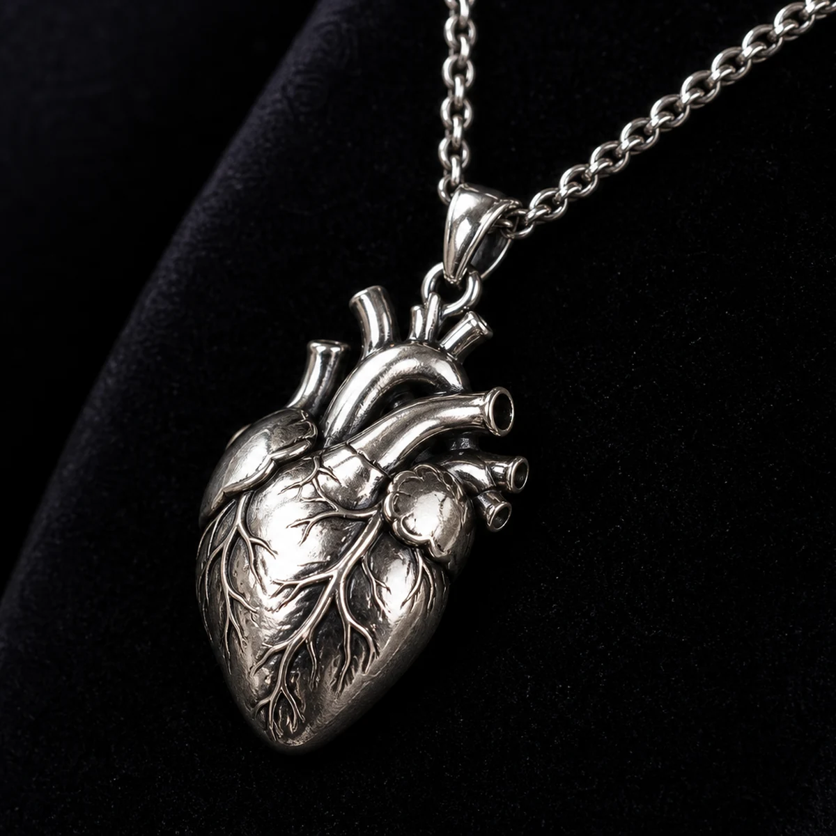 Anatomical Heart Necklace